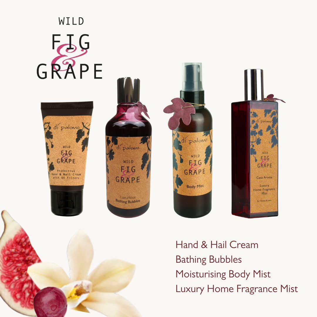 Di Palomo Wild Fig & Grape Lip Balm 10ml | Moisturising Lip Treatment with Tint | Hydrating Lip Care for Dry, Cracked Lips | Vaseline Lip Balm Therapy