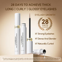 LANBENA Eyelash Growth Serum,Advanced Eyelash Treatment,Lash Serum for Eyelash Growth,Eyebrow Growth Serum,Hypoallergenic 0.14 Fl. Oz.