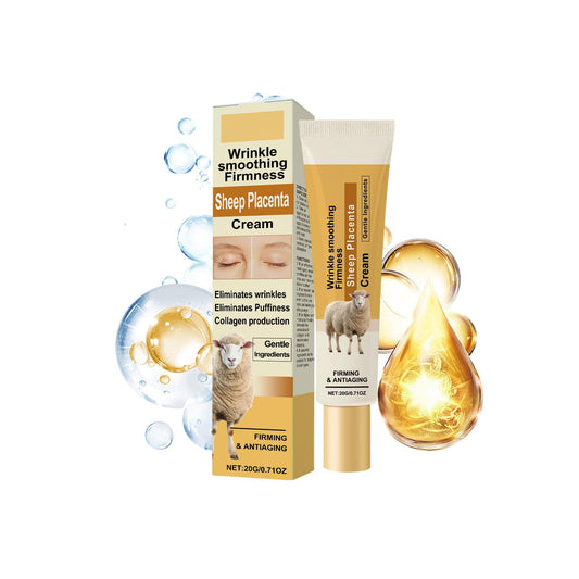Sheep Placenta Face Cream for Anti Wrinkle - Wrinkle Removal Cream - Reduce Fine Line - Smoothing, Firming