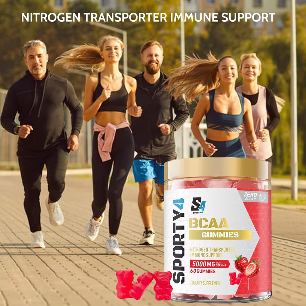 Sporty4 BCAA 5000mg no creatine Gummies Gummy