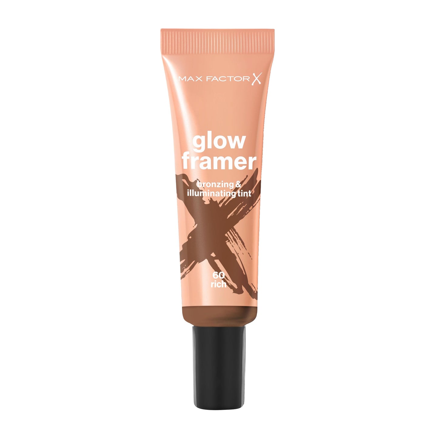 Max Factor Glow Framer, 60 Rich, Bronzing and Illuminating Tint, Blends contour and highlight, Soft Shimmers, Bronzing Pigments, Weightless, Easy to Blend Formula, 30ml