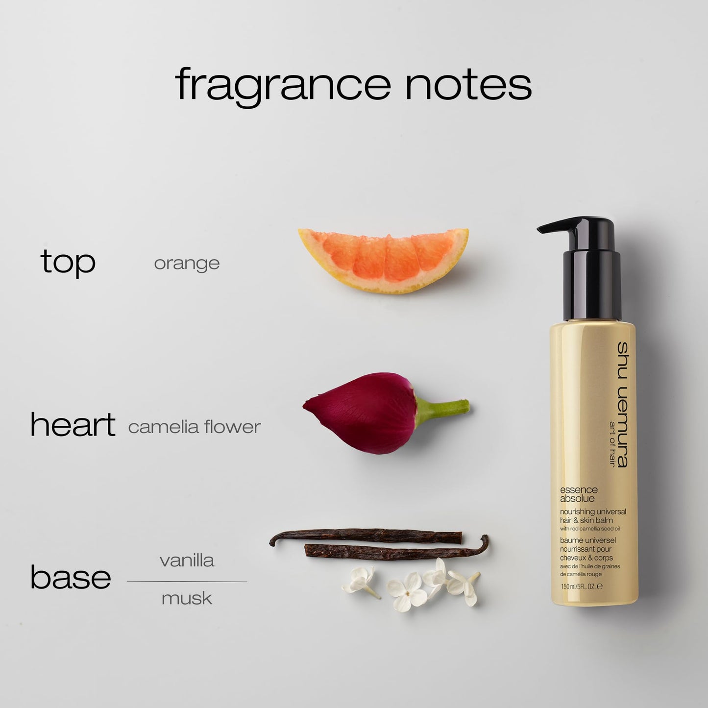 shu uemura art of hair Shu Uemura, Universal Hair & Skin Balm Essence Absolue, Dry Hair & Skin, Enriched with Camellia Oil, Moisturises & Detangles, Shiny, 150 ml