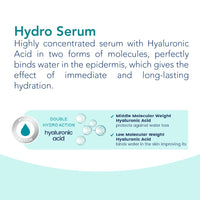 Novaclear Hydro Serum – Highly Concentrated Hyaluronic Acid with Grape Stem Cells & Hydromanil™ – Deep Hydration & Anti-Aging Face Serum 30 ML