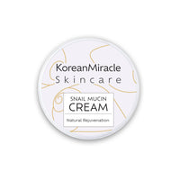 KoreanMiracle Skincare Premium Snail Mucin Essence Cream & Hyaluronic Acid - All In One Advanced Skin Repair, Deep Hydration, Blemish & Fine Line Removal - Snail Secretion Filtrate - Korean Inspired - UK Based Brand