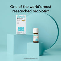 BioGaia Pharax Kids Drops with Vitamin D | Probiotic Supplement for Children & Toddlers | Immune Support with 100 Million Live L. Reuteri Probiotics | Features LongevityGuard | 5 ml