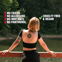 Butter Up Tattoo Aftercare - Heals & Brightens Tattoos, Natural, Organic, Cruelty Free, Rich Creamy Vegan Body Butter 100ml UK Made