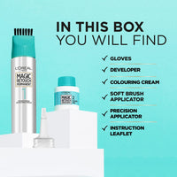 L'Oreal Paris L'Oréal Paris Magic Retouch Permanent Root Concealer, 10-Minute Grey Hair Dye for 100% Root Coverage, Long Lasting 4-Week Colour, Shade Blonde 8, Precision Applicators for All Hair Textures