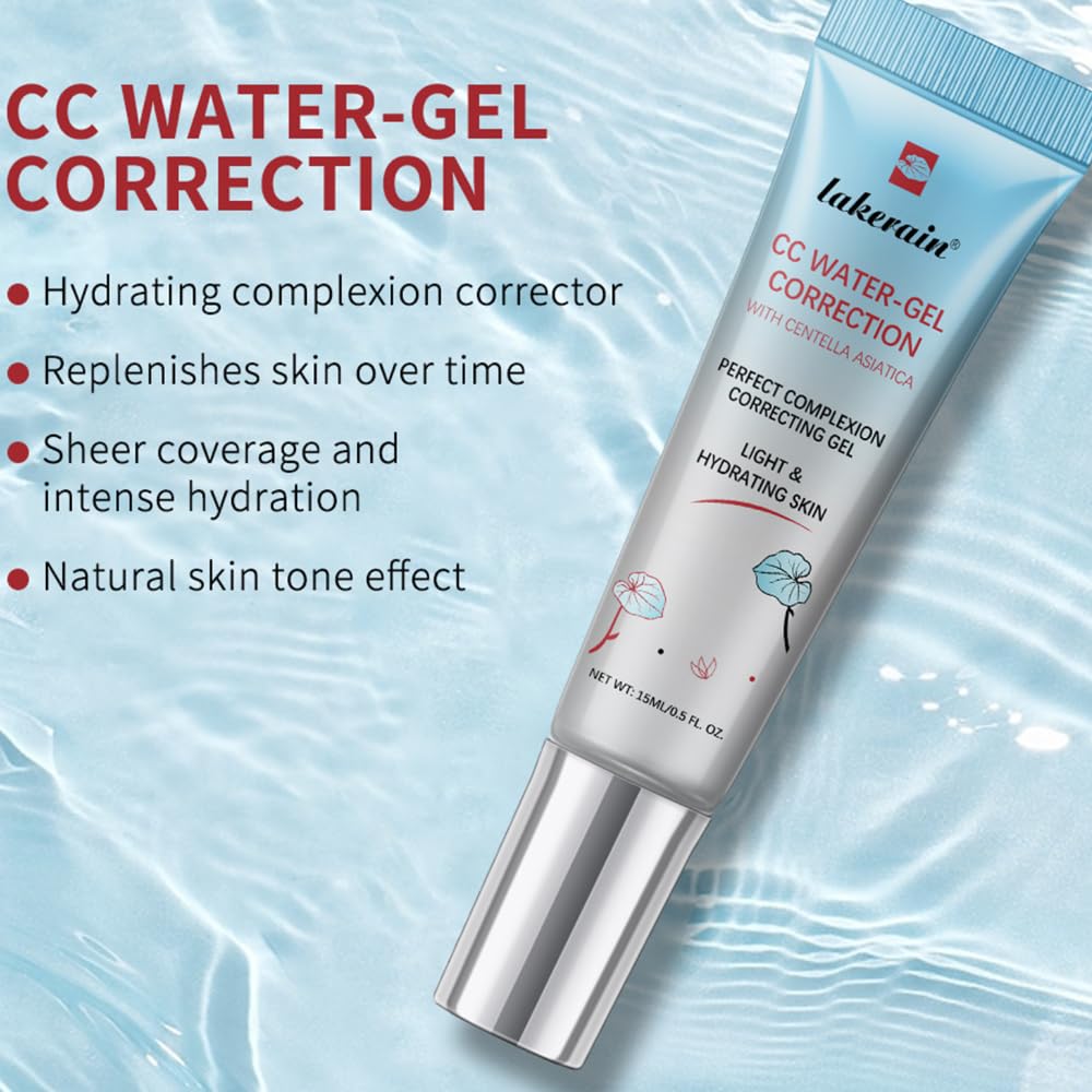 JEMPET Color Correcting CC Cream with Centella Asiatica(Blue)