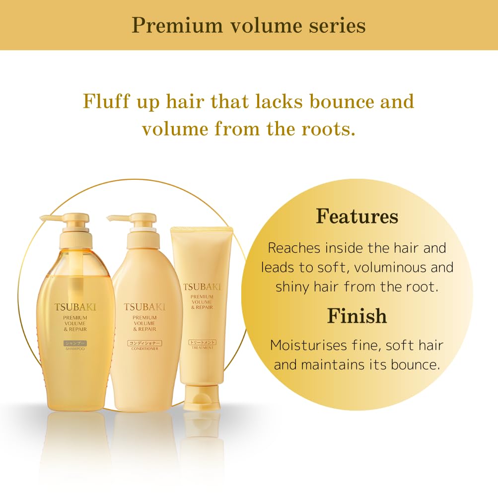 Generic Premium Volume Repair Shampoo for Tsubaki bottle 450 ml