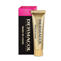Dermacol - Mini Full Coverage Foundation 13g, Liquid Makeup Matte Foundation with SPF 30, Waterproof Foundation for Oily Skin, Acne, & Under Eye Bags, Long-Lasting Makeup Products Shade - 212