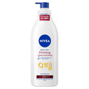 NIVEA Q10 60+ Mature Skin Body Lotion (400ml), Nourishing Firming Cream with Q10 and Argan Oil, NIVEA 72H Moisturising Cream for Ageing and Mature Skin