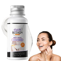 Cureluxe Snow Bleach Skin Whitening Cream - Dark Skin Whitening Cream for Women - Skin Lightening Cream for Dark Skin - Skin Bleaching Cream with Niacinamide,Arbutin,Vitamin C - Skin Bleach for Private,Leg,Arm