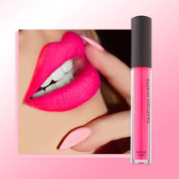 LYNTYAOU Velvet Matte Bright Hot Pink Liquid Lipstick, Waterproof Quick-Drying Non-Sticky Full-Coverage Lip Gloss, Lipsticks for Women Long Lasting Matte Lipstick