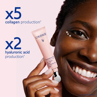 Caudalie Resveratrol-Lift Firming Eye Gel Cream – Reduces Puffiness and Dark Circles, Vegan Collagen 1, Fragrance-Free, 97% Natural-Origin Ingredients, Vegan, 15 mL