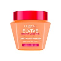 L'Oreal Paris Elvive Dream Lengths Hair Mask, Nourishing & Strengthening Treatment, Enriched with Castor Oil, For Long, Damaged Hair 300ml