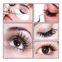 Eye Gel Pads, Lint Free Eyelash Patches, 50 Pairs of Eyelash Extension Under Eye Gel Pads Lint Free Under Eye Patches Eye Mask Beauty Tools Higher Quality products by THE ISMA