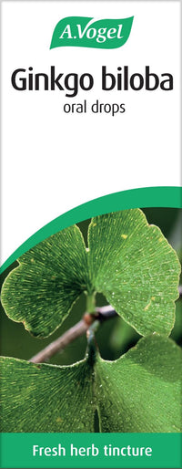 A.Vogel Ginkgo Biloba Drops | Food Supplement | Extract from Fresh Ginkgo Biloba Leaves | Vegan | 100ml
