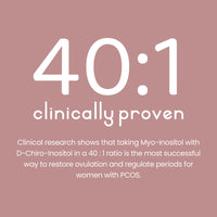 VitaBright Myo and D-Chiro Inositol Complex - 4000mg per 4 Tablets - 120 Tablets - Clinically Proven 40:1 - Vitamin B6, Folic Acid, Chromium - PCOS, Hormonal Balance, Ovarian Function, Fertility