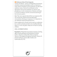 Heliocare® Ultra-D Capsules (30 Capsules) Vitamin D Supplements | Extra Protective Skin Care Boost - Prolong Suntan and Prevent Photoageing | Protects Against UVA, UVB, Visible and Infrared Hazards