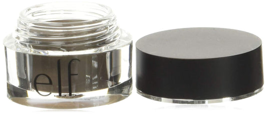e.l.f. Lock On Liner And Brow Cream, Lines Eyes & Defines Eyebrows, Medium Brown, 0.19 Oz (5g)
