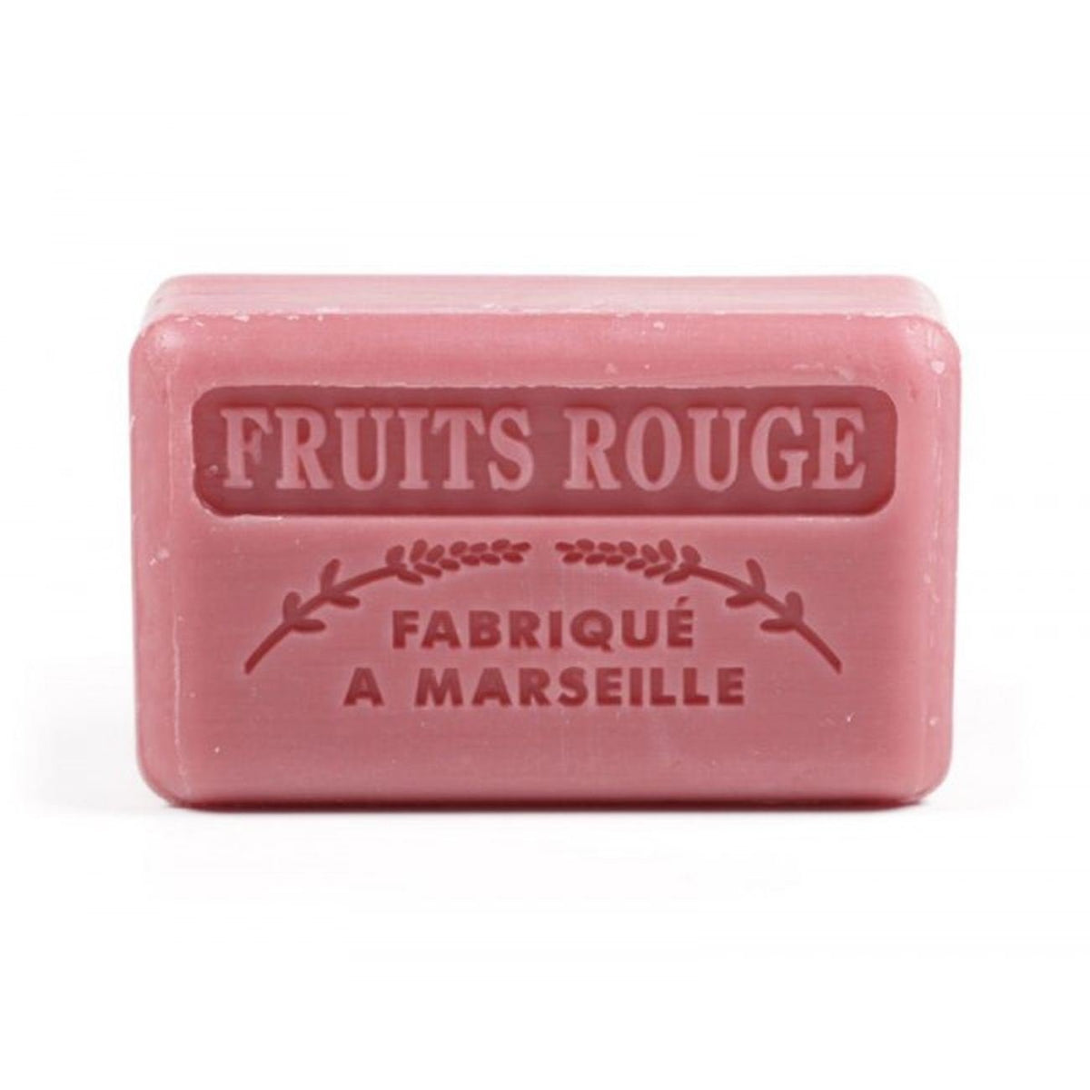 Foufour 125g Savon De Marseille Soap - Red Fruits (Fruits Rouge)