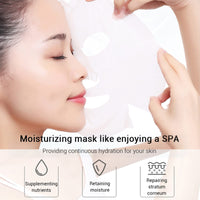 KAYZON Face Masks Skincare, Daily Care Facial Sheet Mask Pack, Aloe Vera Skincare Hydrating & Nourishing & Natural Ingredients for All Skin Types Moisturizing Essence Skincare (10pcs)