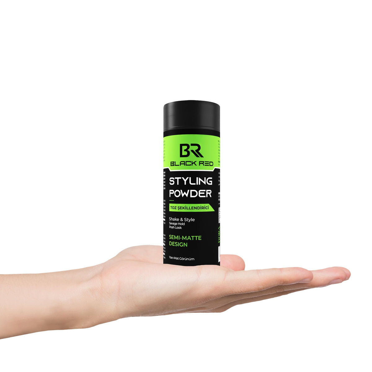 black red® Texturising Hair Styling Powder, 20 gr: Get Invisible Texture and Volume for a Natural, Semi-Matte Look with Our Special Formula for Men and Women