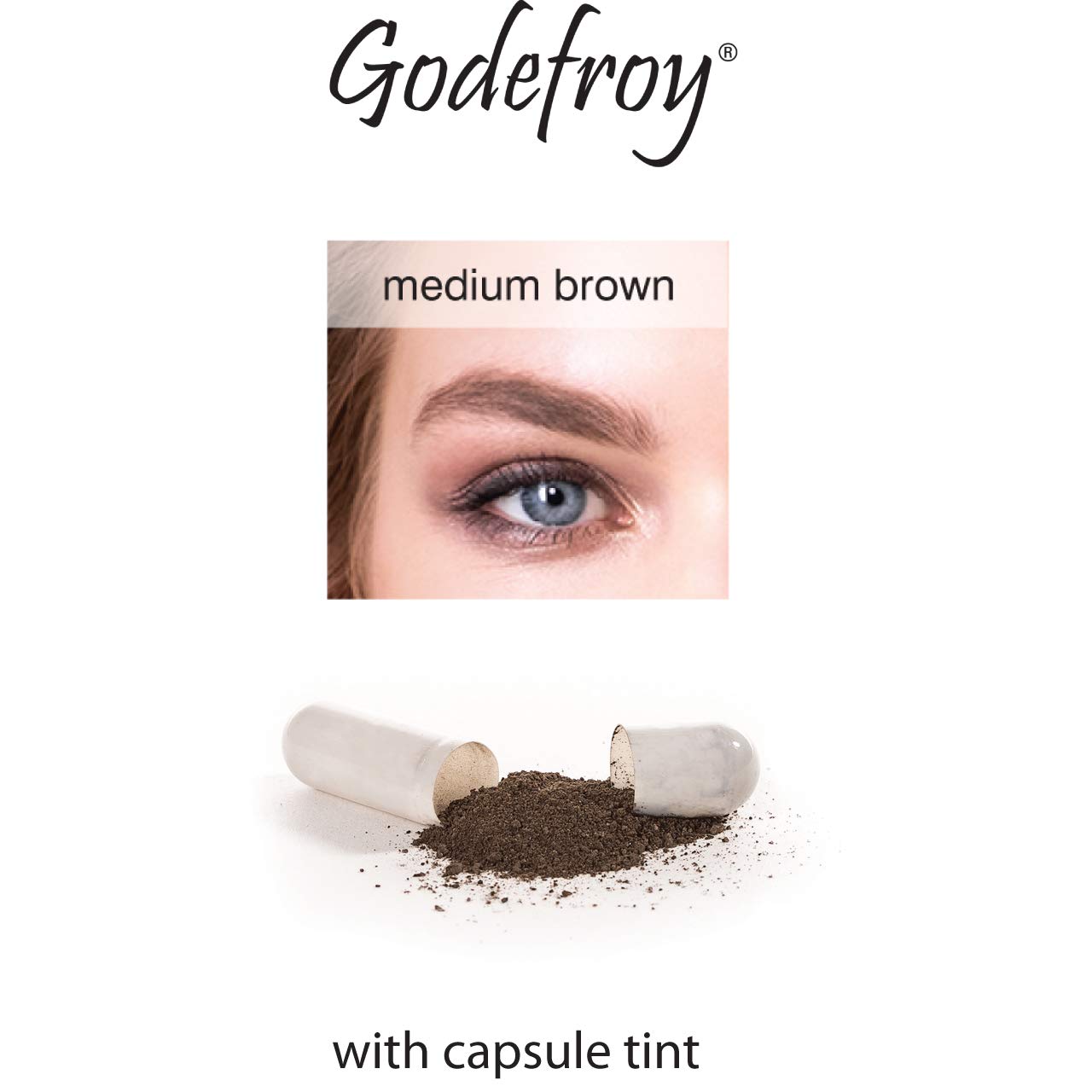 Godefroy Medium Brown Instant Eyebrow Tint