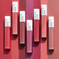 Maybelline Superstay Matte Ink Longlasting Liquid, Orange Red Lipstick, Up to 12 Hour Wear, Non Drying, 25 Heroine