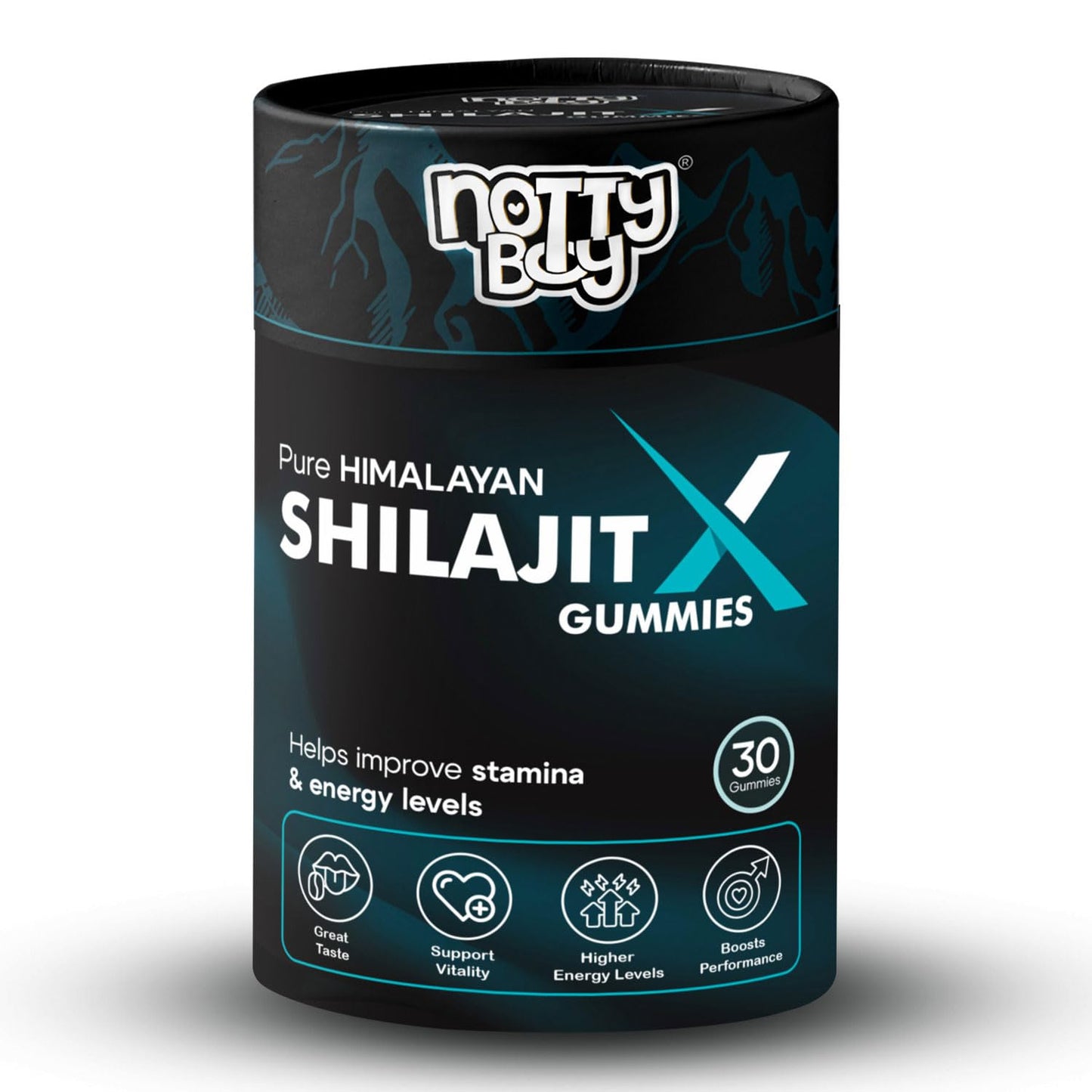 NOTTY BOY Notty Boy Pure Shilajit Gummies with Great Taste Pack of 30