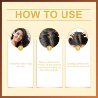 HERBENJOY Batana Oil For Hair Growth,Moisturizes Scalp & Hair Oil,Nourishing & Volumizing Hair GrowthOil,Pumpkin SeedOil For Hair Strengthening And Scalp Care,4-In-1 ScalpOil Veganic Wild HairGrowthOil