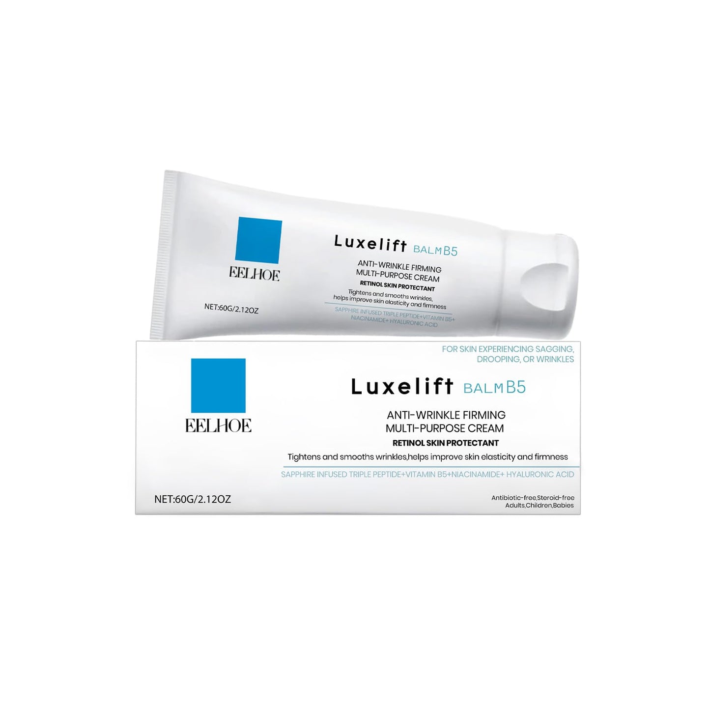 TBeautfave Skin Repair Cream with B5 Ingredient, Repair Face Cream, B5 Moisturizing Repair Cream, Soothing B5 Repair Cream, Face Moisturizer for Women & Men, B5 Cream Used to Hydrating & Moisturizing