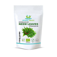 Herbal Magic's Organic Neem Leaves Powder Face Mask - Sparkle your smoothies, shakes, baking - Free from Fillers & Presrevatives -100g - Pack 1