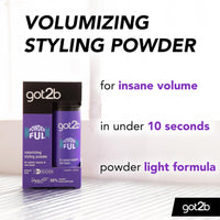 Got2B 6 x Schwarzkopf Got2b Powder'ful Volumizing Styling Powder 10g