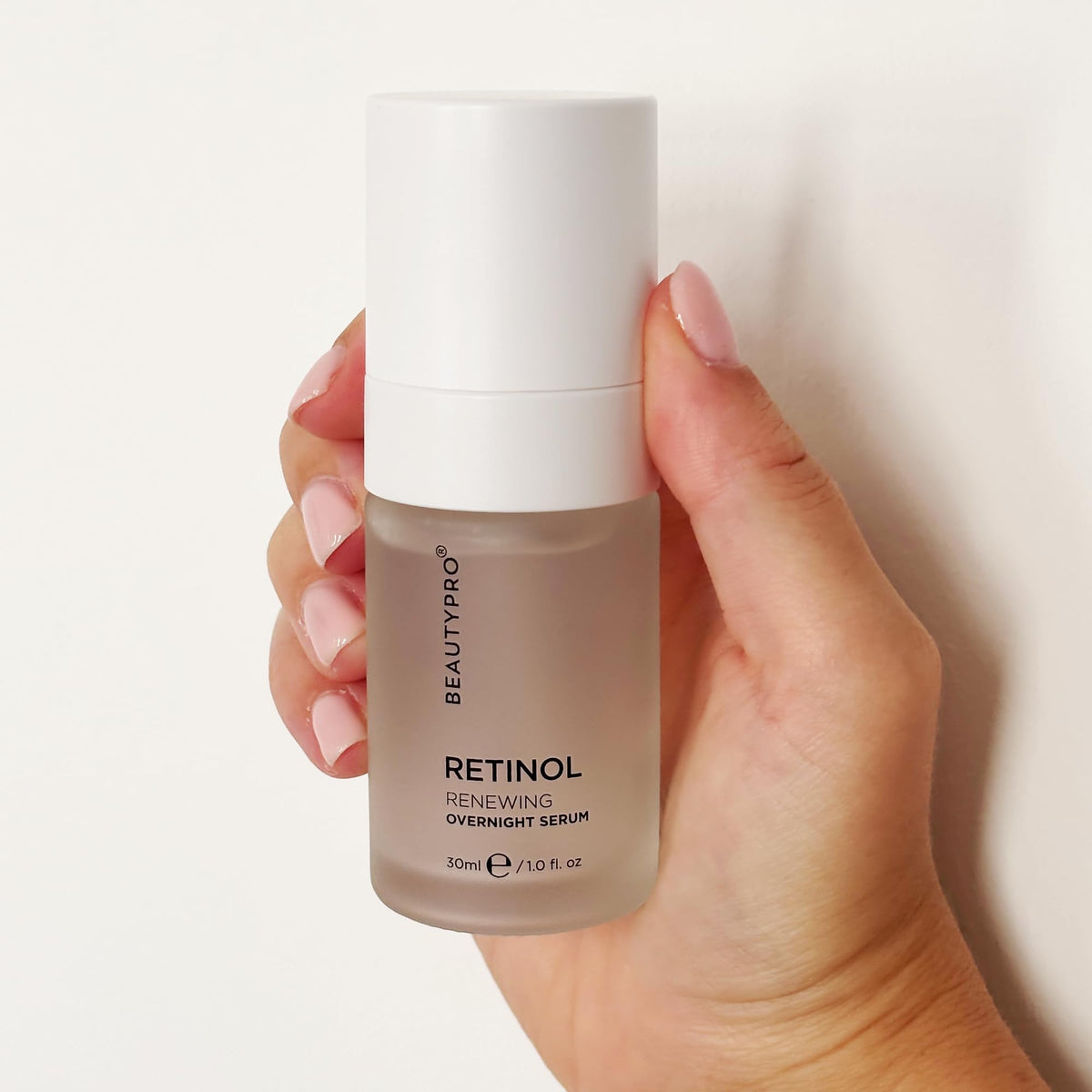 BeautyPro BEAUTYPRO RETINOL RENEWING FACE SERUM Overnight Face Moisturiser & Antioxidant Rejuvenate Firming Skin Blemishes Reduces Inflammation Natural Vegan Skincare Multi Award Winning Brand 30ml