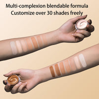 AuraAnge Tattoo Cover up Makeup - Contains Makeup Remover - Waterproof Body Concealer for Tattoo Cover Up - Full Coverage Cream for Bruises and Tattoos, Men and Women