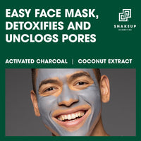 Shakeup Cosmetics You Do The Mask, Men's Activated Charcoal Clay Mask - 35g