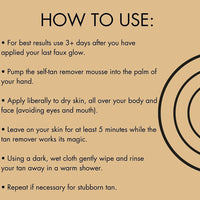 ST. MORIZ St Moriz Professional Self-Tan Remover Foam | Removes Old Fake Tan in 5 Minutes | With Aloe Vera to Hydrate & Moisturise the Skin | Rapid Fake Tan Remover | Vegan | Cruelty Free | 100ml