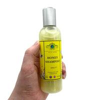 Honey Shampoo 200ml by Elegance Natural Skin Care very gentle Made In Small Batches By Family Business In The British Countryside