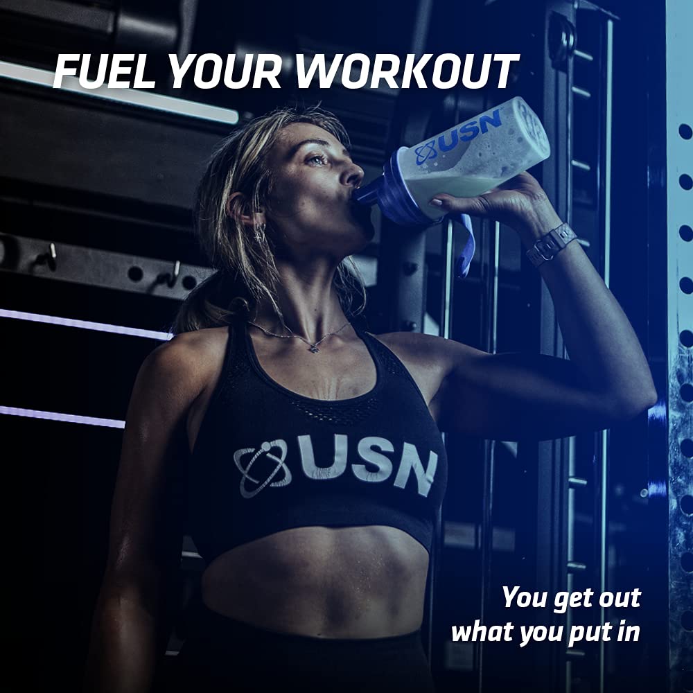 USN Complete Amino Blue Raspberry Flavour BCAA + EAA 400g (30 Servings): High Impact Essential Amino Acids & BCAA Powder