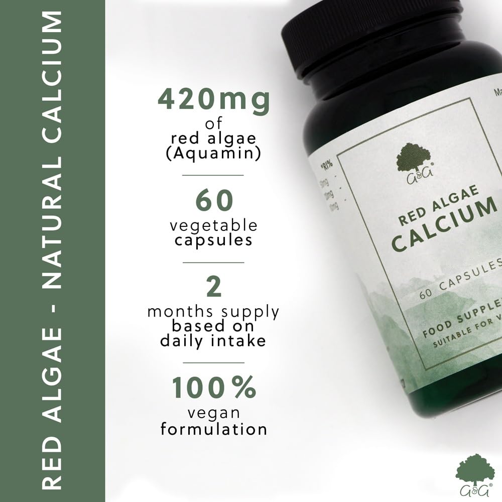 Red Algae Capsules - 60 Vegan Capsules - G&G Vitamins