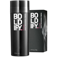 Boldify BOLDIFY Hair Fibres for Thinning Hair (GREY) - 56g Bottle - Undetectable & Natural Hair Filler Instantly Conceals Hair Loss - Hair Powder Thickener, Topper for Fine Hair for Women & Men