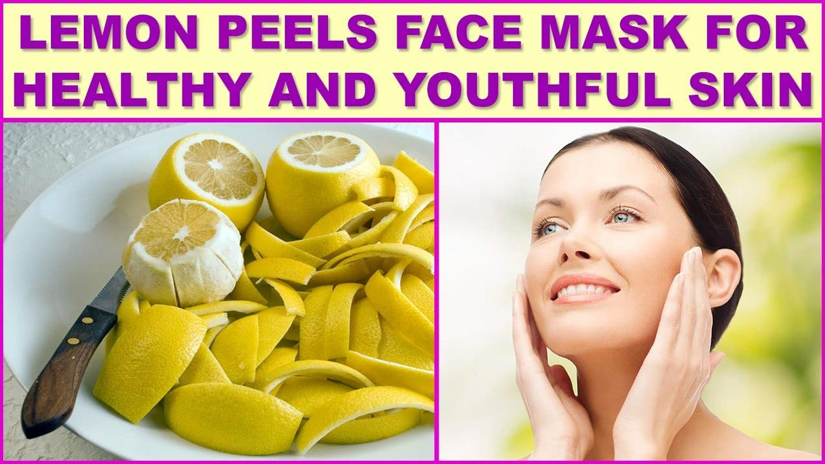 Herbal Magic's Pure & Organic Lemon Peel Powder Natural Hair Face mask - Free from additives & preservatives/chemicals - Premium Quality-100g