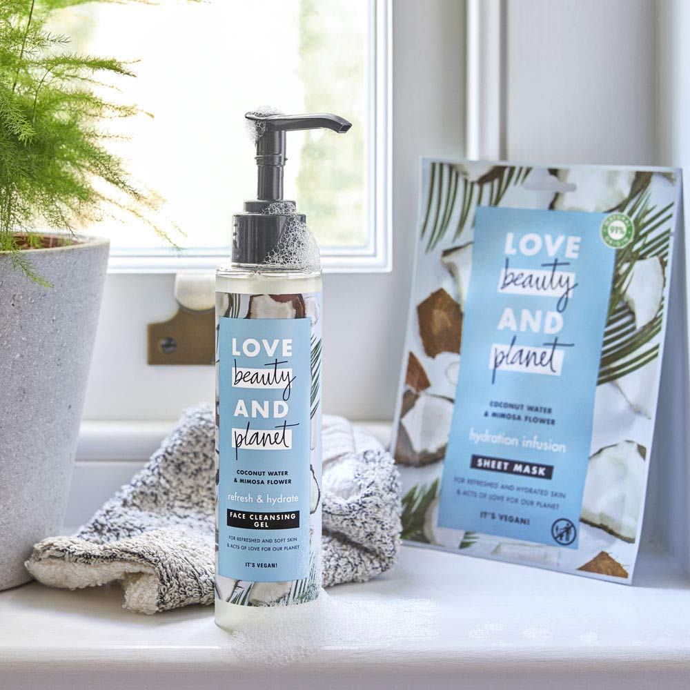 Love Beauty And Planet Love Beauty & Planet Blue, Coconut & Mimosa Blossom Face Mask