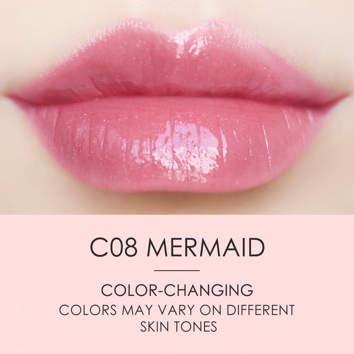 CATKIN Moonlight Lip Balm, Colour Changing Lipstick, Natural Hydrating Tinted Lip Balm, Chapstick Lip Balms with Vitamin E for 8h Moisture for Dry Cracked Lips, 3.5g