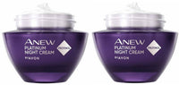 Pack of 2 Anew Platinum Night Replenishing Cream with Protinol - 50ml