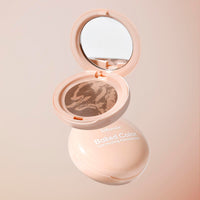 HOPHAT Baked Colour Correcting Powder Foundation – Lightweight Baked Foundation for Mature Skin, Neutralises Redness & Uneven Skin Tone, Natural Smooth Makeup (# 01 Fair)