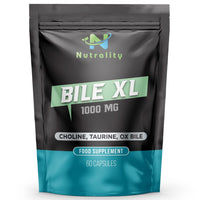 Nutrality Bile XL - 60 Capsules - Bile Supplement for Liver Detox - Gallbladder Supplements for Adults - 30-Day Supply - Natural Premium Quality