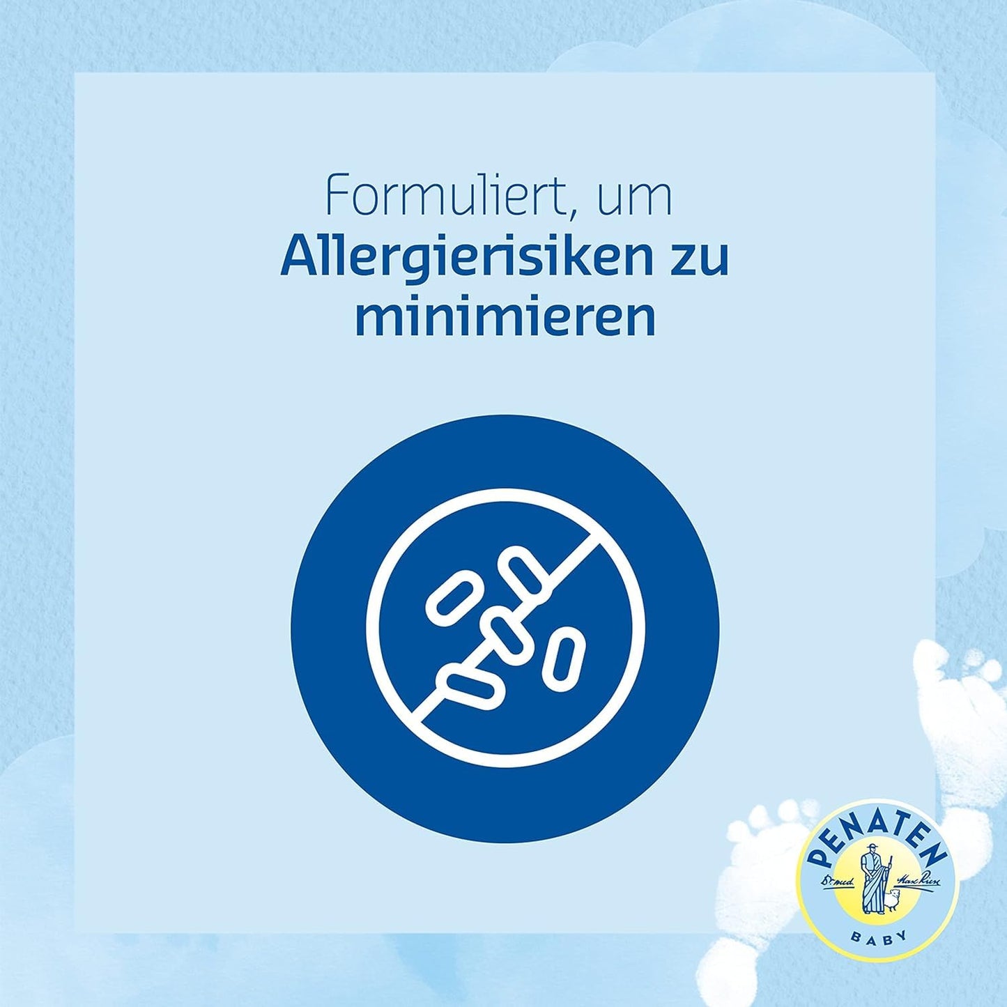 Penaten Ultra Sensitive Care Cream - Face and Body | Baby Care for Delicate and Sensitive Baby Skin | 1 x 100 ml