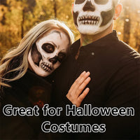 Go Ho Cream-Blendable Black Face Paint Stick (1.06 Oz),Black Full Body Paint Makeup Stick for Adults Children Halloween Cosplay Joker Clown SFX Makeup,Waterproof